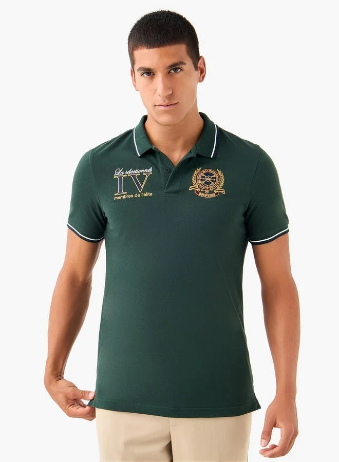 Splash FAV Embroidered Polo T-shirt